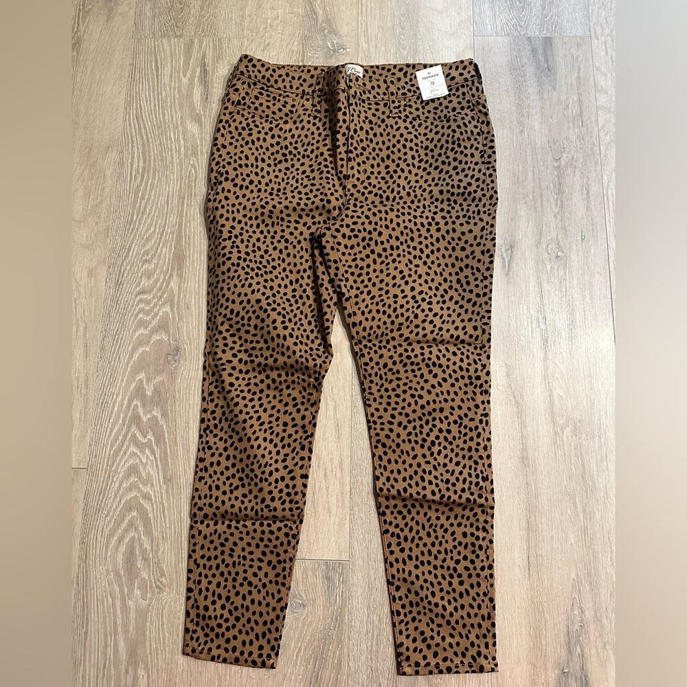 Jcrew 9” Toothpick Jeans